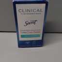 Secret Clinical Strength Antiperspirant Deodorant for Women, 3X Stress Protection, 72hr Sweat & Odor Protection, PH Balancing Minerals, Invisible Solid, Completely Clean Scent, 1.6 oz