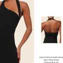 Lulus Women's Ridley Asym Maxi Dress, Size Large