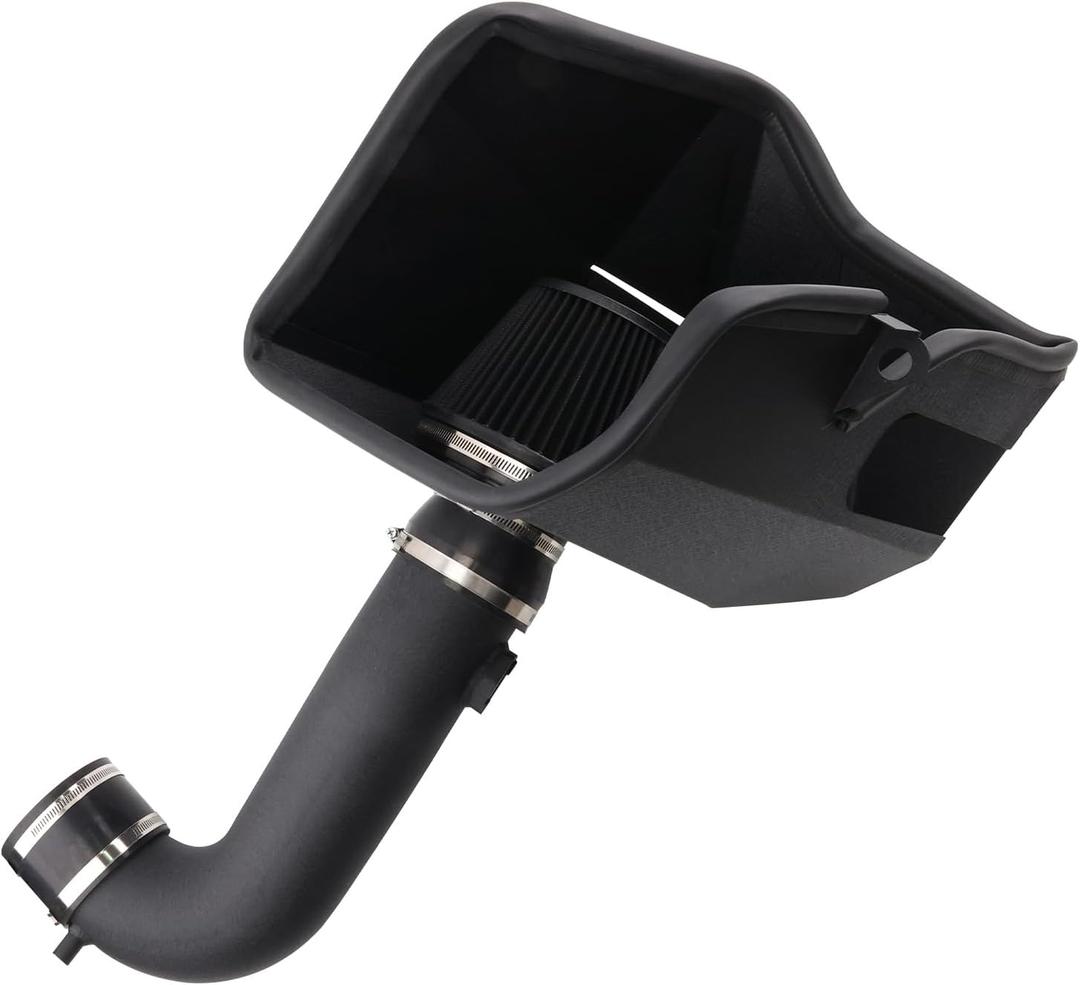 Cold Air Intake Kit Compatible with 2019-2025 Chevy/GMC 5.3L/6.2L V8 (Silverado 1500, Sierra 1500, Escalade, Suburban, Tahoe, Yukon), High-Flow Intake System, More Aggressive Intake Sound