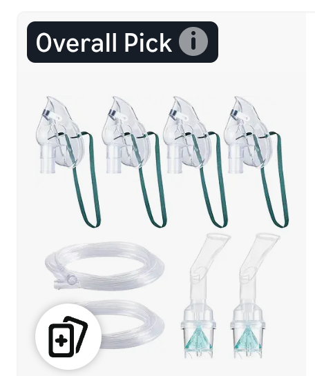 3 Packs Nebulizer Replacement KIT for Kid