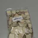 300 Pcs 1 Inch Unfinished Wood Pieces Blank Wood Squares Round Corner for Painting Writing Carving Letter Scrabble DIY (Square 1 x 1 x 0.12 inches)