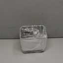 KeFanta Sink Counter Caddy, Plastic Dish Sponge Holder, Kitchen Brush and Scrubber Organizer with Drain Tray, White