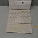 Harvopu Compatible with iPad Air 11 Inch & Air 5th/ Air 4th Generation Case with Keyboard - Multi-Touch Trackpad, 7-Color Backlit, Detachable Folio Keyboard Cover for Air 11-inch M4/M3/M2 (Starlight)