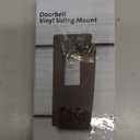 Ring Doorbell Vinyl Siding Mount, Vinyl Siding Bracket Compatible with Ring/Camera Doorbell, Doorbell Corner Mounting Wedge Kit (4" Standard Vinyl Siding Only)