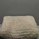 Bedsure Sherpa Fleece Throw Blanket for Couch - Herringbone Pattern Room Decor, Thick and Warm Christmas Blanket for Winter, Gentle Soft Fuzzy Cozy Gifts for Women, Beige, 50x60 Inches