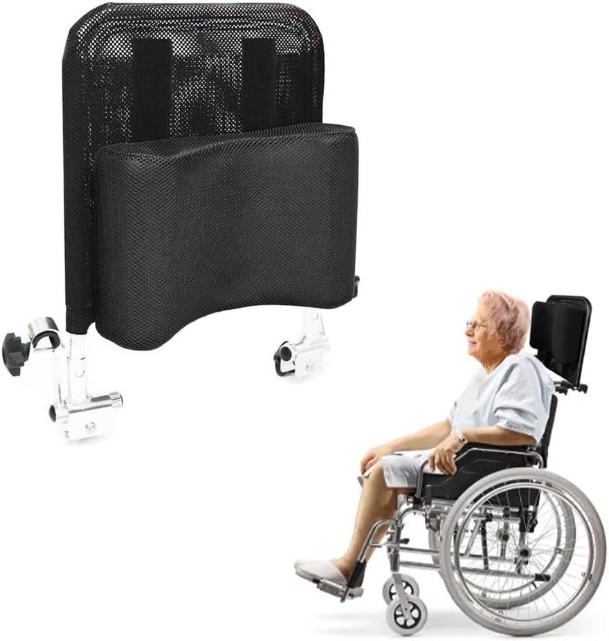 Wheelchair Neck Support Headrest Pillow, Adjustable Heightening Head Positioner Backrest Cushion for Disabled Elderly After Post-op Neck Stabilizer