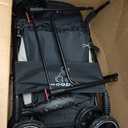 ROODO 4 Wheel Dog Cat Pet Stroller Best Lightweight Foldable Compact Portable Jogger All Terrain Travel Pet Gear Puppy Doggie Bunny Kitty Stroller for up to 30lbs Medium Small Dogs Cats(Light Khaki)