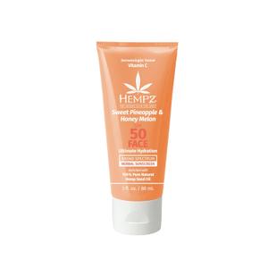 Sweet Pineapple & Honey Melon Herbal Facial Sunscreen 3 oz. SPF 50 EXP 11/25