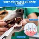 Dog Plaque Remover for Teeth, Pet Ultrasonic Cleaner with LED Light & Stand, 5 Modes, Pet Teeth Cleaning kit, Suitable for Dogs and Cats