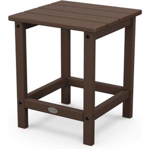 POLYWOOD ECT18MA Long Island 18" Side Table, Mahogany