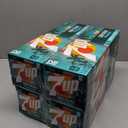 4 x 7UP Tropical Zero Sugar Soda, 12 fl oz cans, 12 pack (EXP 10/11/26)