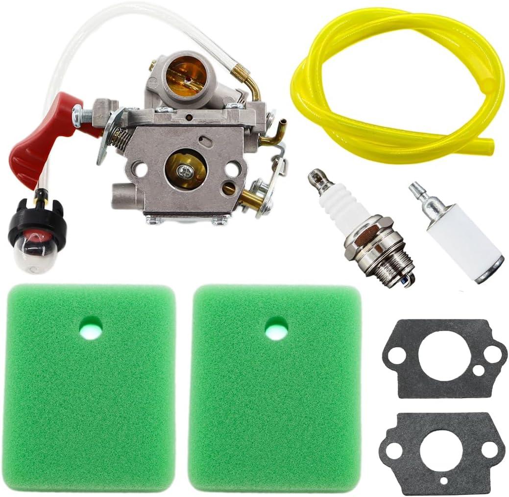 Carburetor for C1M-W44 Craftsman Poulan PP330 PP335 PPB330 PP133 PP333 PP338PT 33cc Gas String Trimmer 545189502 545008042