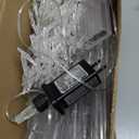 Glooglitter 12 Pack Outdoor Snowflake Walkway Lights Plug in Christmas Pathway Lights 8 Modes Xmas Waterproof LED Garden Stake Light for Walkway Porch Yard Lawn(Warm White)