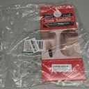 SKEMIX New Clear Kitchen Dish Safe Durable Grips Double Sink Saddle Divider Protector Mat