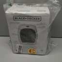 BLACK+DECKER Portable Space Heater, 1500W Small Space Heater with Overheat Protection for Indoor Use