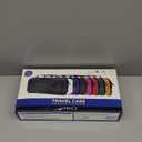 FYOUNG 3 in 1 Accessories Bundle for Playstation Portal, Carrying Case & Hard PC Clear Cover Skins Set with Screen Protector, Protective Shell Portable Travel Handbag for PS5 Portal Remote Player (Black)