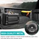 Side Truck Bed Molle Panel Rack System Compatible with 2019-2025 Chevy Silverado/GMC Sierra 1500 5.8FT Accessories Cargo Storage Organizer Tools Rack for 19-25 Chevrolet Silverado Accessories
