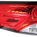 WFLNHB Outer Left Side Tail Light Assembly Replacement for Toyota Corolla 2020-2021 Driver Side Rear Tail Light Lamp 81560-02C10 TO2804154