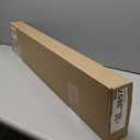 LEVOLOR Basics 2 Faux Wood Horizontal Blinds for Indoor Windows, 34 W x 64 H, Cordless Light Filtering Window Shade for Any Room, White