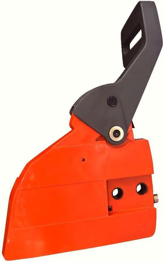 Mingdun Replace Clutch Cover Brake Handle Sprocket Brake Cover for Husqvarna 136 137 141 142 Chainsaw Replacement Part 530054802 5300548-02 530053017