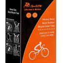 Heavy Duty Butyl Rubber Bicycle Inner Tube 20x4.0/4.5 AV48 (102/114-406) 2Pc