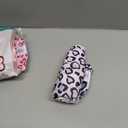 CuteBone Dog Diapers Female Washable Small Medium Large 3 Pack Reusable Doggie Diapers Puppy Period Pants for Doggy D54M Leopard Heart Heat Cycle Diapers (Pack of 3)