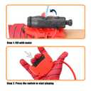 2 x Water Guns 2 Pack Spider Web Water Guns Toys with Glove for Kids, Summer Pool Party Fun Outdoor Water Fighting Toys for Kids