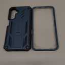 FNTCASE for Samsung Galaxy A15-5G Case: Military Grade Drop Proof Protection Phone Cover with Kickstand | Heavy Duty Rugged Full Body Protective Shockproof Matte Textured TPU Cases - 6.5 Inch (Blue)