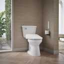 KOHLER PureWash E835 Elongated Electric Bidet Toilet Seat w Remote, White