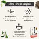 Numi Organic Green Tea with Jasmine, 100 Green Tea Bags with Real Jasmine (EXP 03/20/29)
