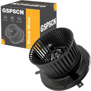GSPSCN 700182 AC Blower Motor with Fan for Volkswagen VW 2005-2018 Volkswagen VWJettaTiguanPassatCCEosGTIGolf - HVAC Heater Blower Motor Replaces# 1K1-819-015, 615-58677