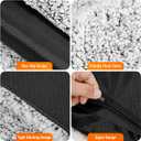 WanpeeGoo Self Warming Cat Bed, Heated Cat Bed, 2.0 Upgraded Thermal Foil Heating Pad, Plush Self-Heating Pet Mat for Crate, Floor, with Removable Washable Cover, Non-Slip, 15"x19"