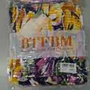 BTFBM Womens Spring 2026 Casual Maxi Dresses Short Sleeve Smocked Tiered Floral Boho Long Beach Dress with Pockets (S)