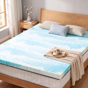 NEWBULIG 3 Inch Full Cooling Gel Memory Foam Mattress Topper
Gel memory foam relieves pressure, ventilated design keeps cool. Fits Full size, CertiPUR-US certified, comes in a box