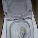 DeerValley Elongated One Piece Toilet with 17" Comfort Seat Height 1.1/1.6 GPF MAP 900g Dual Power Flush Toilet for Bathrooms DV-1F52102