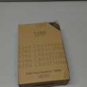 Vine Creations White Glass Soap Dispenser, 2 Pack Kitchen Soap Dispenser Set with Stainless Steel Pump, 16 oz Dish Soap and Hand Soap Dispensers for Bathroom with Waterproof Labels (Matte White Bottle / Brushed Gold Pump)