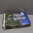 MIULEE Olive Green Blackout Curtains for Bedroom Living Room 96 Inches Long 2 Panels, Thermal Insulated Room Darkening Drapes Solid Grommet Top Noise Reducing Dark Green Window Treatments 40x96 Inch