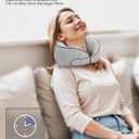 CILI Cordless Neck Massager Pillow with Heat, Shiatsu Neck Massager for Pain Relief Deep Tissue,Heated Massage Pillow for Travel,3 Adjustable Intensity,Gifts for Women Men Mom Dad