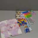 Butterfly Party Favors Birthday Decorations Fairy Themed Birthday Party Supplies for Girls Kid Straw Bubble Wand Slap Bracelet Keychain Gift Prize Goodie Bag Stuffer Classroom Reward