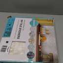 KASARO Peel and Stick Backsplash Shell Tiles, Mother of Pearl Mosaic Self Adhesive Tiles for Kitchen Wall Bathroom Bedroom Decor, Natural, 10-Sheet