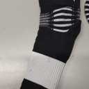 NEENCA Compression Socks, Medical Athletic Calf Socks for Injury Recovery & Pain Relief, Sports Protection1 Pair, 20-30 mmhg (Large, Black White)