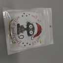 Cat Christmas Ornament, Christmas Ornaments 2025 Black Cat Christmas Decorations Acrylic 2 Side Printed Christmas Decor, Personalized Ornaments for Lovers Pack of 2