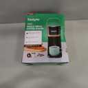 Single Serve One Cup Coffee Maker, for K Cups and Grounds, Mini Coffee Maker with Portable Handle, 6 to 12 Oz Brew Size, for Travel, Camping, Office, RV and Dorm, 120V, Vintage Red