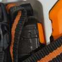 Shock Collar for Dogs, IP67 Waterproof Dog Training Collar with Remote, 3 Training Modes with Beep, Vibration, and Safe Static, Rechargeable for Large Medium (Orange)