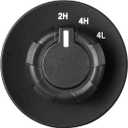 4 WD Switch for 2009-2014 Ford F150 44 4 Wheel Drive Switch Control, F150 Four Wheel Driver Transfer Case Selector Control Knob, 9L3Z14B166AA, 1S15326, 601604, TCA116