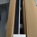 Goodyo 36" x 36" Shower Base with Double Threshold and Center Drain Black