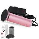 Electric Foot File Callus Remover for Feet, Adjustable Speed Foot Sander Grinder Professional Pedicure Tools for Dead Skin Heel Calluses with Replaceable Sandpaper Discs (Upgraded FCR-1 Pink)