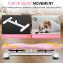 Waist Twist Machine Exercise,Ab Twist Board with Pilates Bar & Resistance Bands,Noiseless Ab Workout Machine For Women&Men Burn Fat,330 Lbs Capacity Fitness Exercise Equipment For Home.