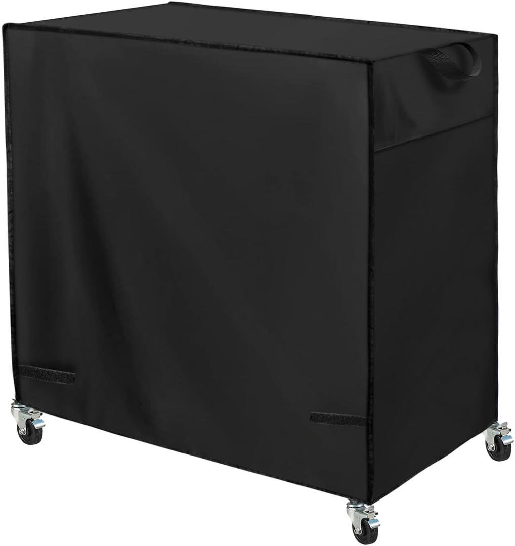 Patio Cooler Cart Cover,Fits for Most 80-100 Quart Rolling Cooler Cart,Waterproof Patio Ice Chest Protective Covers for Outdoor Bar Cart