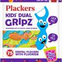 Plackers Kids Flossers Wild Berry Flavor, 75 Count 